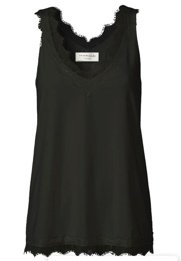 Billie Black Lace Camisole Top
