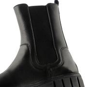 Rebel Black Leather Chelsea Boot