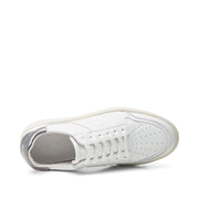 Valda Sneaker Suede / Leather, White / Silver