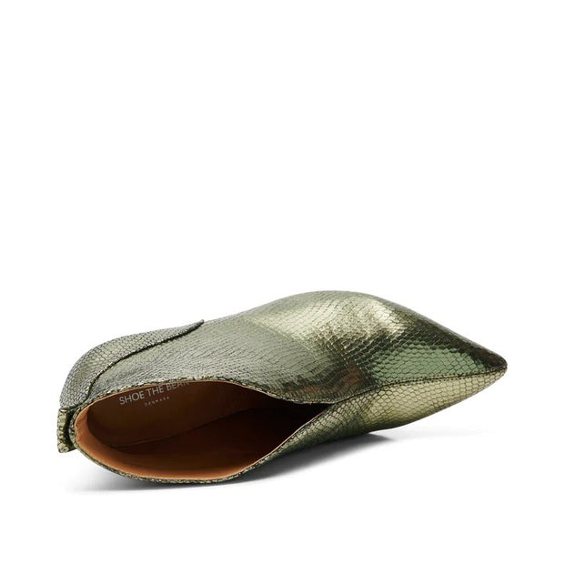 Valentine Shoe Boot - Silver Olive