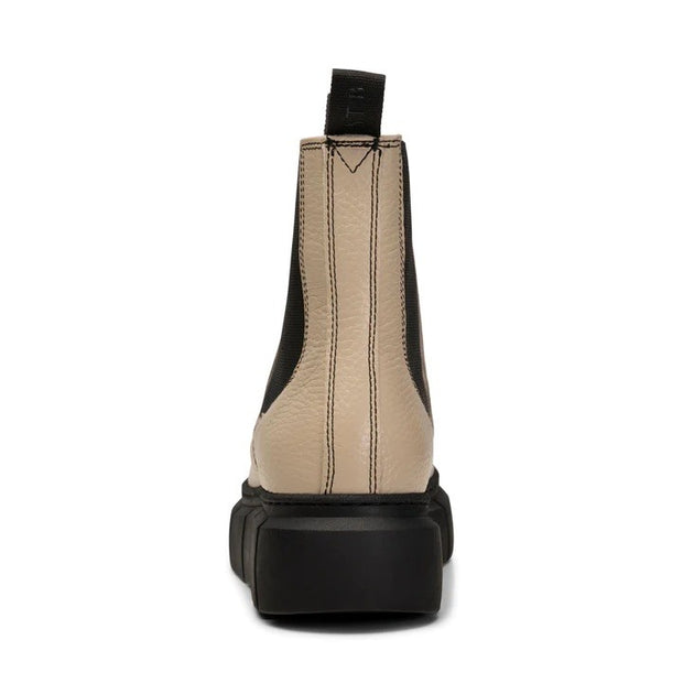 Tove Chelsea Boot - Beige Leather