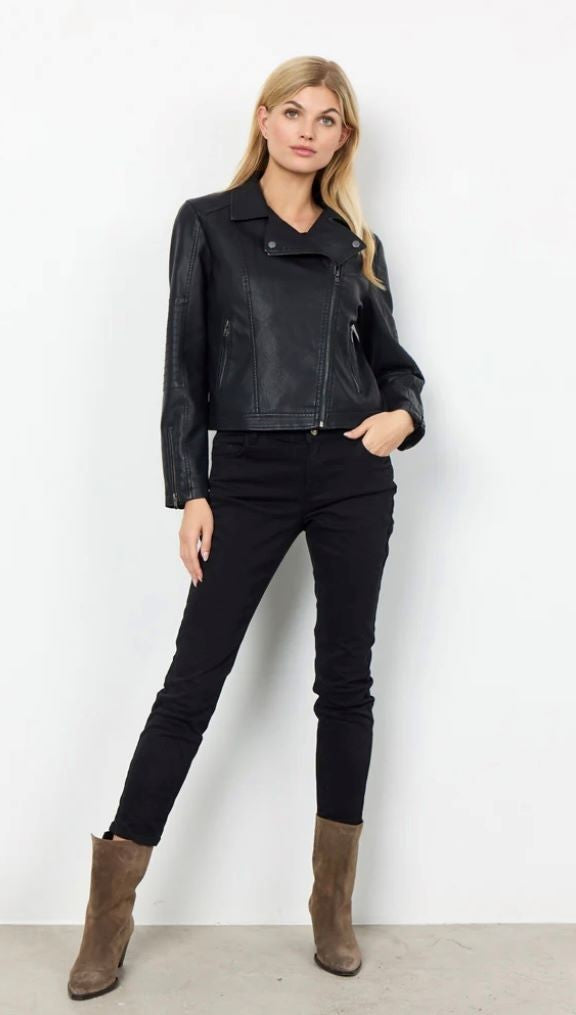 Gunilla Faux Leather Jacket