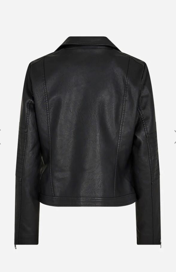 Gunilla Faux Leather Jacket