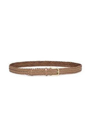 Chilas Leather Belt - Toasted Coconut