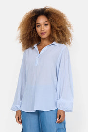 Dione Pinstripe Cotton Shirt