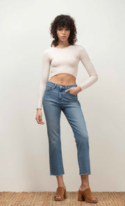 Salome Recycled Denim Jeans - Antic Wash