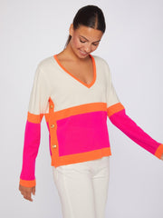 Colour Block Merino Sweater