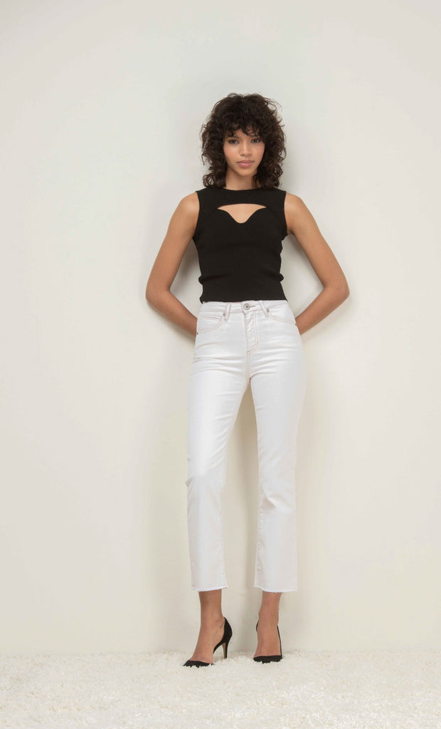 Salome Denim Jeans - Off White